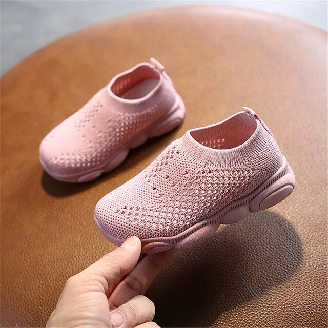 2020 Spring Autumn Children Shoes Boys Girls Sport Shoes Breathable Infant Shoes Sneakers Soft Bottom Non-slip Casual Kids Shoes