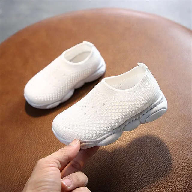 2020 Spring Autumn Children Shoes Boys Girls Sport Shoes Breathable Infant Shoes Sneakers Soft Bottom Non-slip Casual Kids Shoes