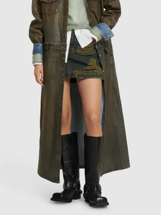 Acne Studios   40mm Balius leather tall boots 