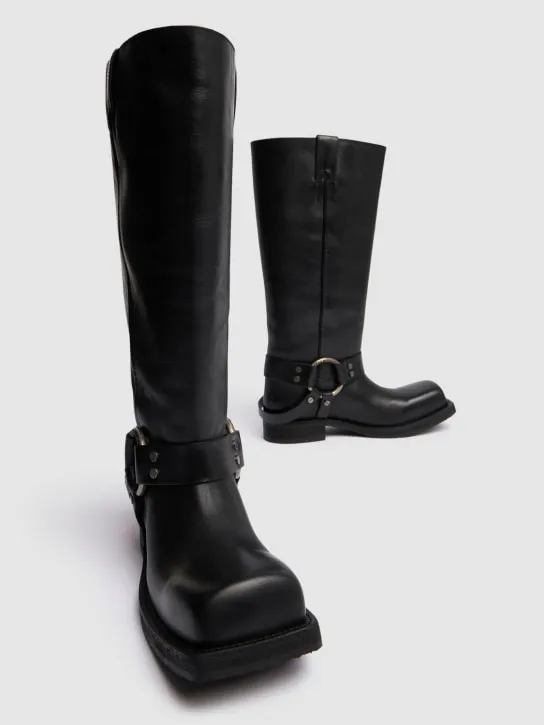 Acne Studios   40mm Balius leather tall boots 