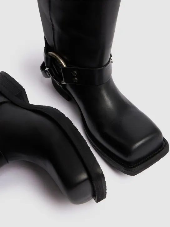 Acne Studios   40mm Balius leather tall boots 