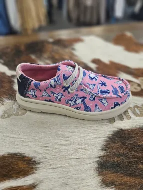 ARIAT KIDS HILO GETTING WESTERN/ DARK DENIM CASUAL SHOE