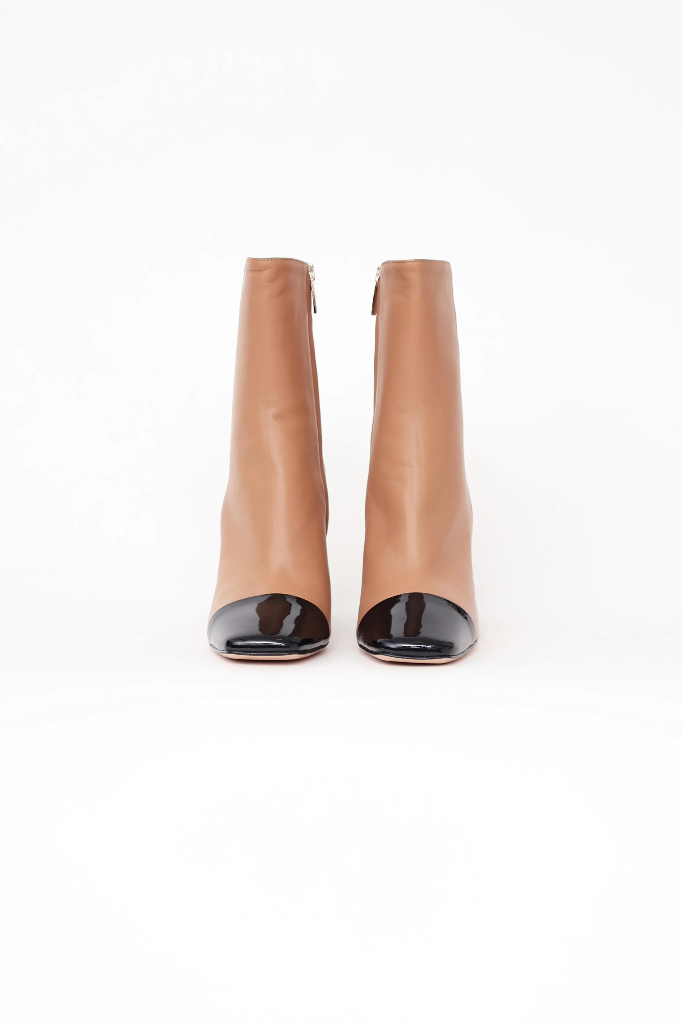 Beige & Black Boot