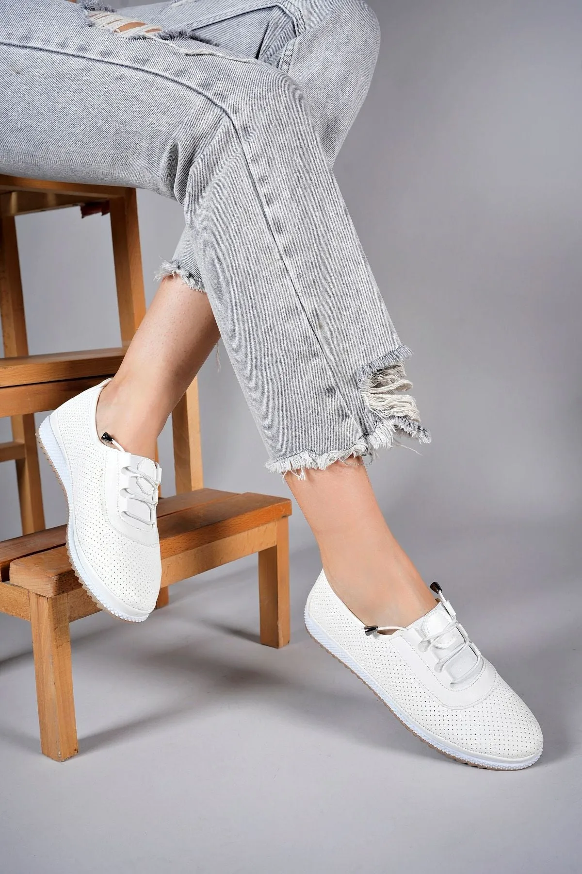 Byllaion Women's Daily Shoes 001281 White