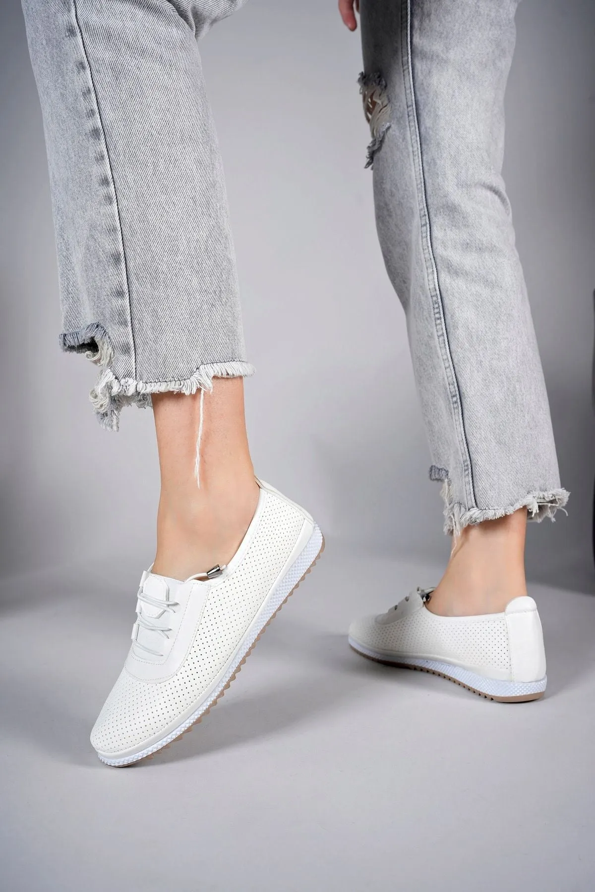 Byllaion Women's Daily Shoes 001281 White