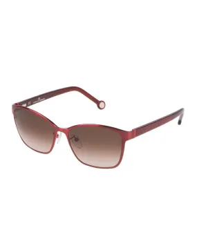 Carolina Herrera Metal Frame Sunglasses with G Shock-Resistant Features