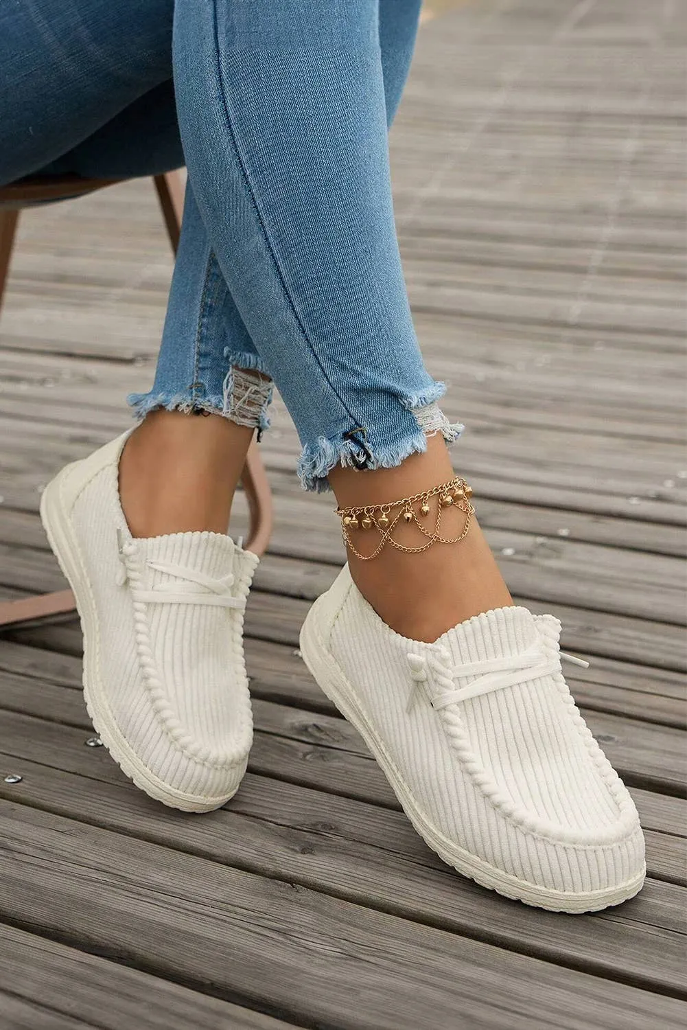 Chill vibes Ribbed Shoes