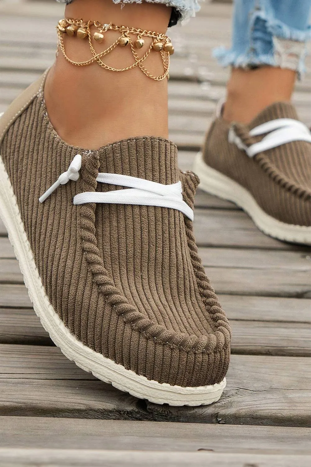 Chill vibes Ribbed Shoes