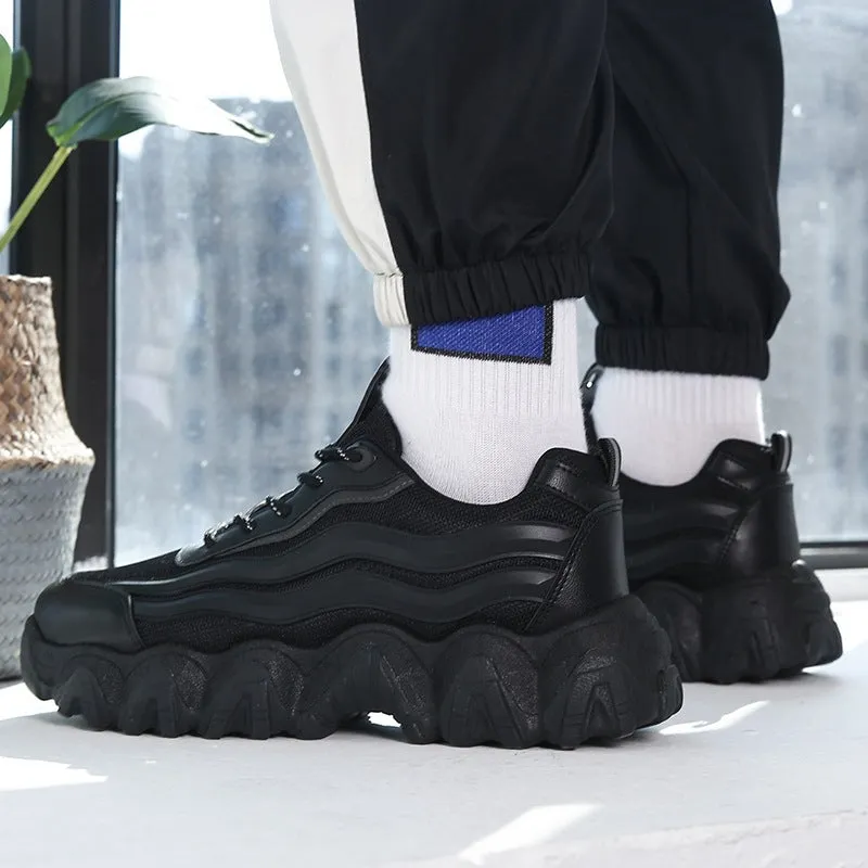 Daddy Shoes, Big Wave Bottom New Trendy Shoes Increase