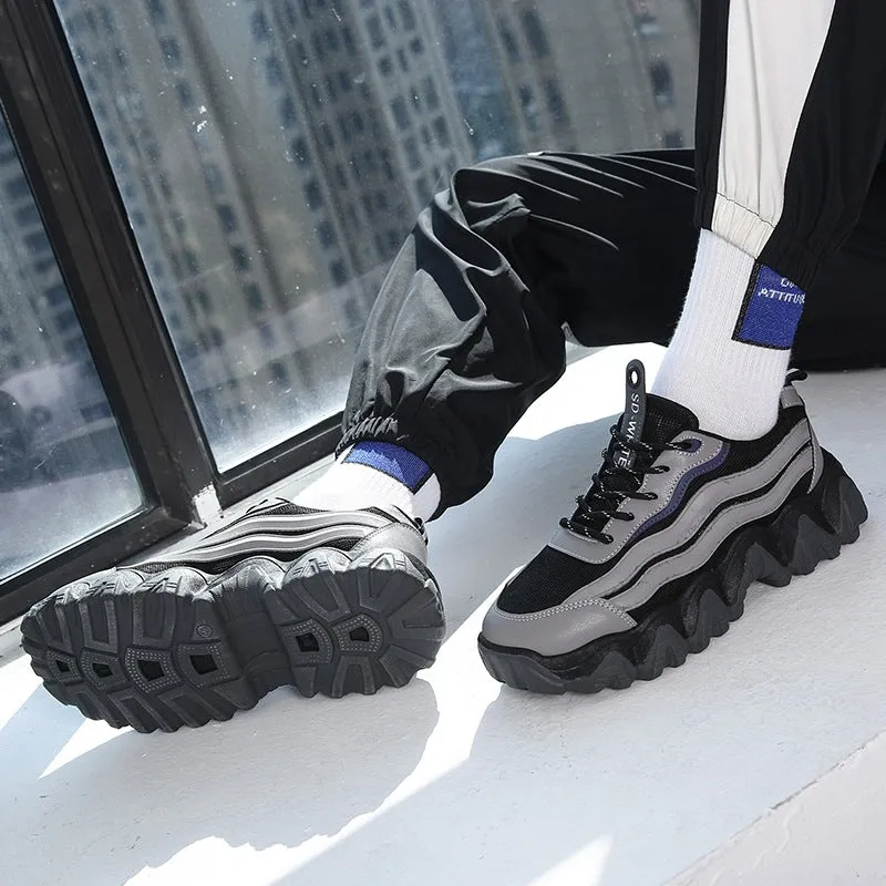 Daddy Shoes, Big Wave Bottom New Trendy Shoes Increase
