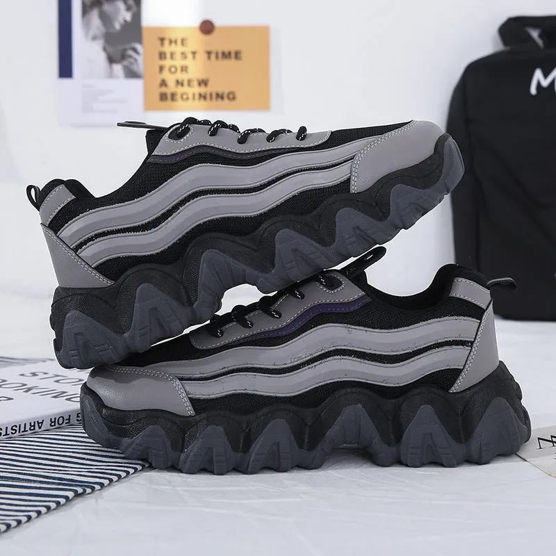 Daddy Shoes, Big Wave Bottom New Trendy Shoes Increase