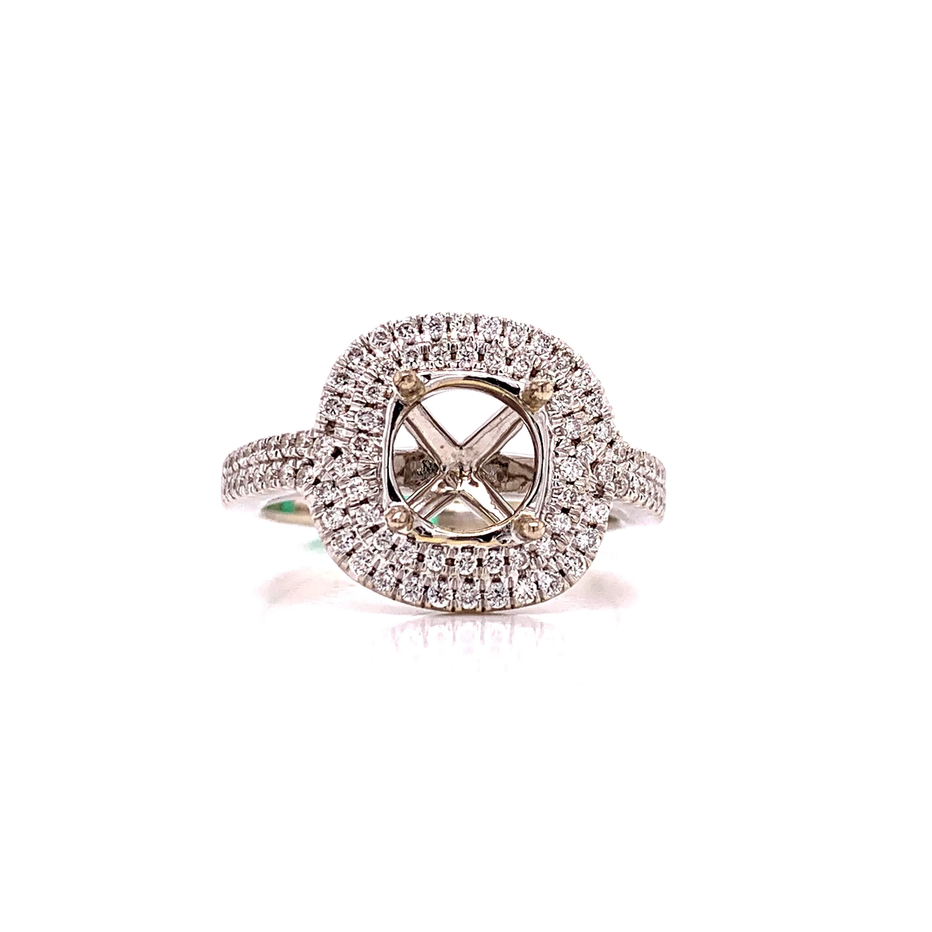 Designer Martin Flyer Diamond .52 cttw Semi Mount Ring 02958