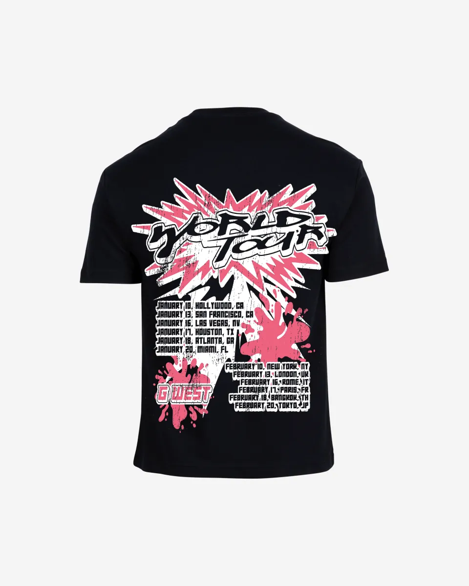 G West World Tour Premium Oversized Tee