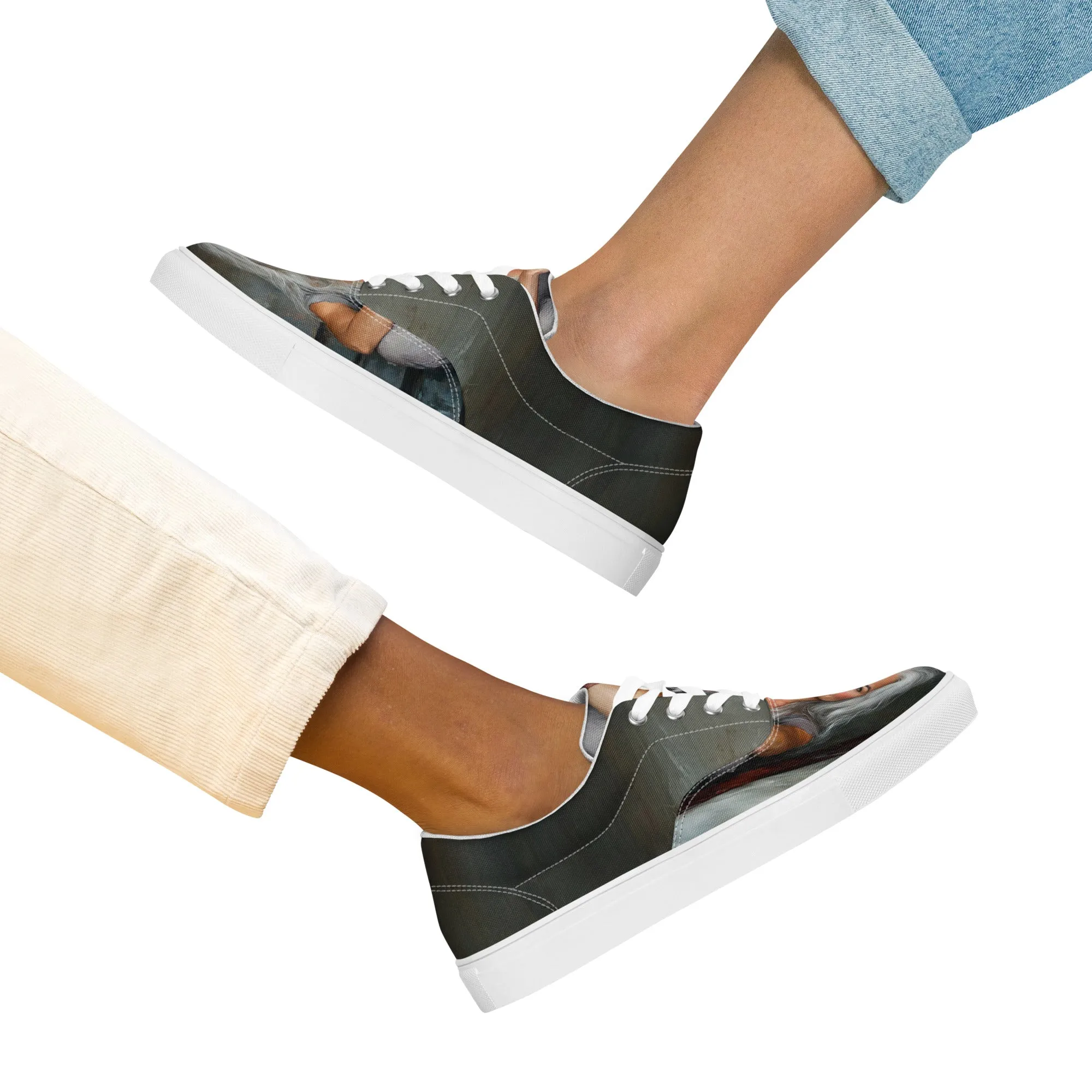 Grace in Struggle Women’s lace-up canvas shoes