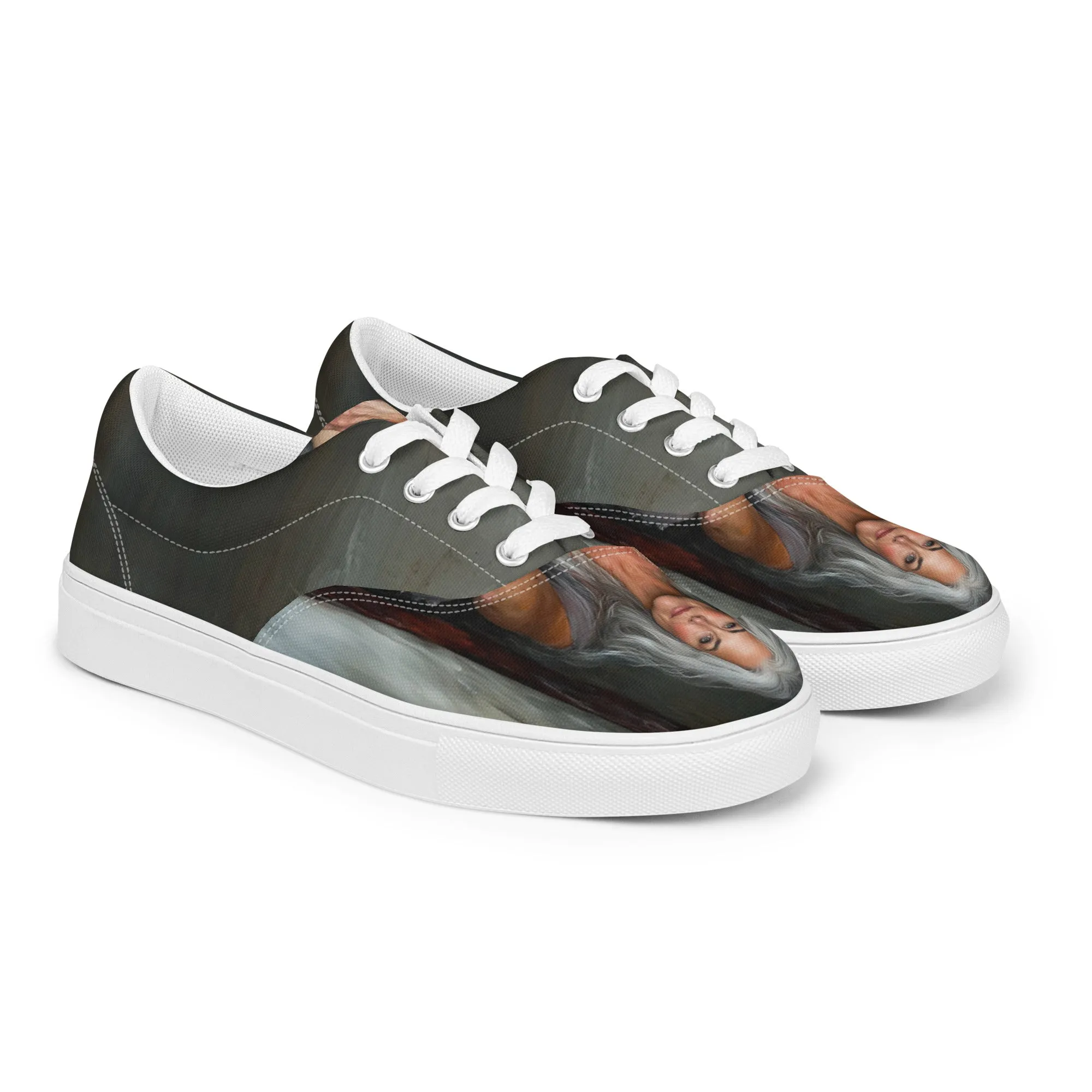 Grace in Struggle Women’s lace-up canvas shoes
