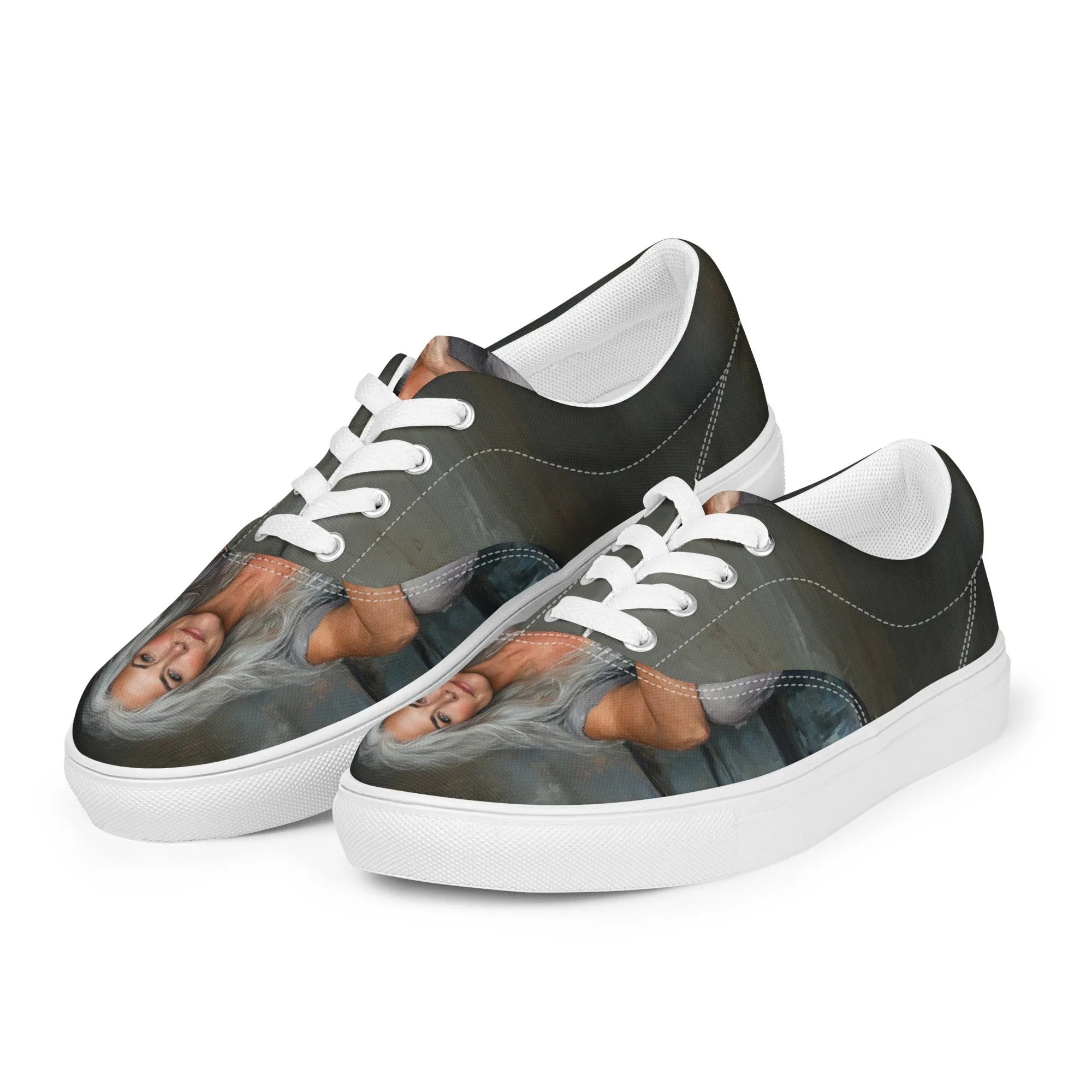Grace in Struggle Women’s lace-up canvas shoes