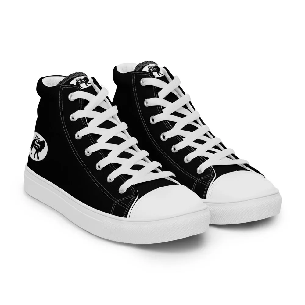 King YAHWEH Signature Men’s High Top Canvas Shoes