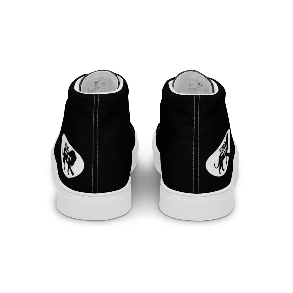 King YAHWEH Signature Men’s High Top Canvas Shoes