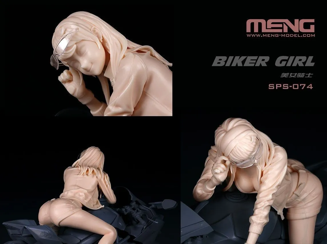 MENG Biker Girl (Resin)- 1/9 Scale