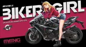 MENG Biker Girl (Resin)- 1/9 Scale