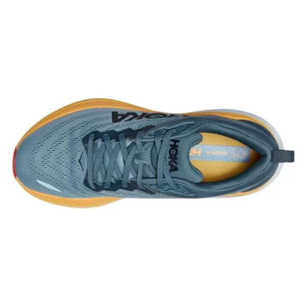 Mens HOKA Bondi 8 - Goblin Blue / Mountain Spring