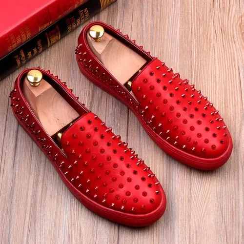 Men's rivet shoes fashion casual shoes