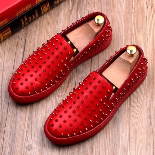 Men's rivet shoes fashion casual shoes
