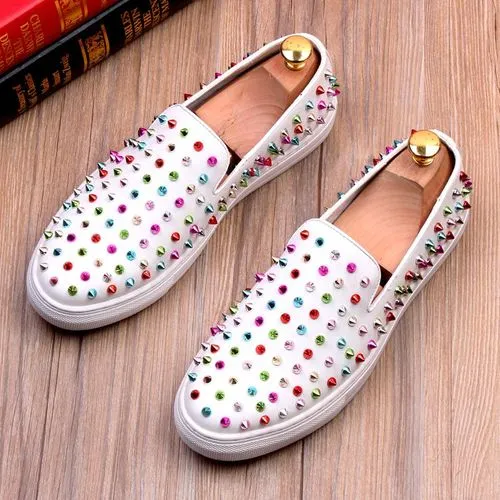 Men's rivet shoes fashion casual shoes