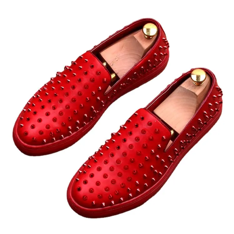 Men's rivet shoes fashion casual shoes