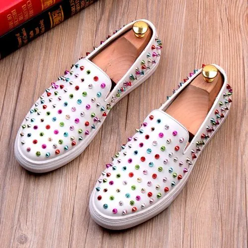 Men's rivet shoes fashion casual shoes