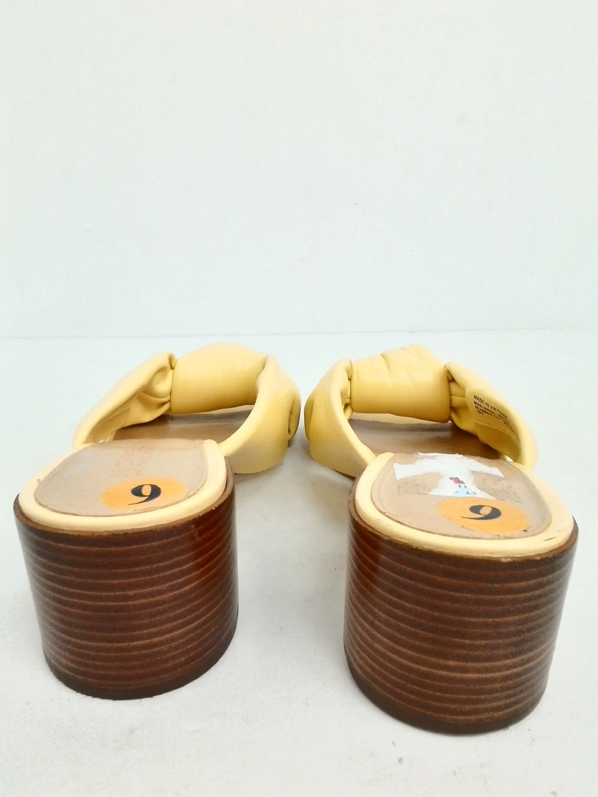 Michael Kors Women's Yellow Mules Size 6 M