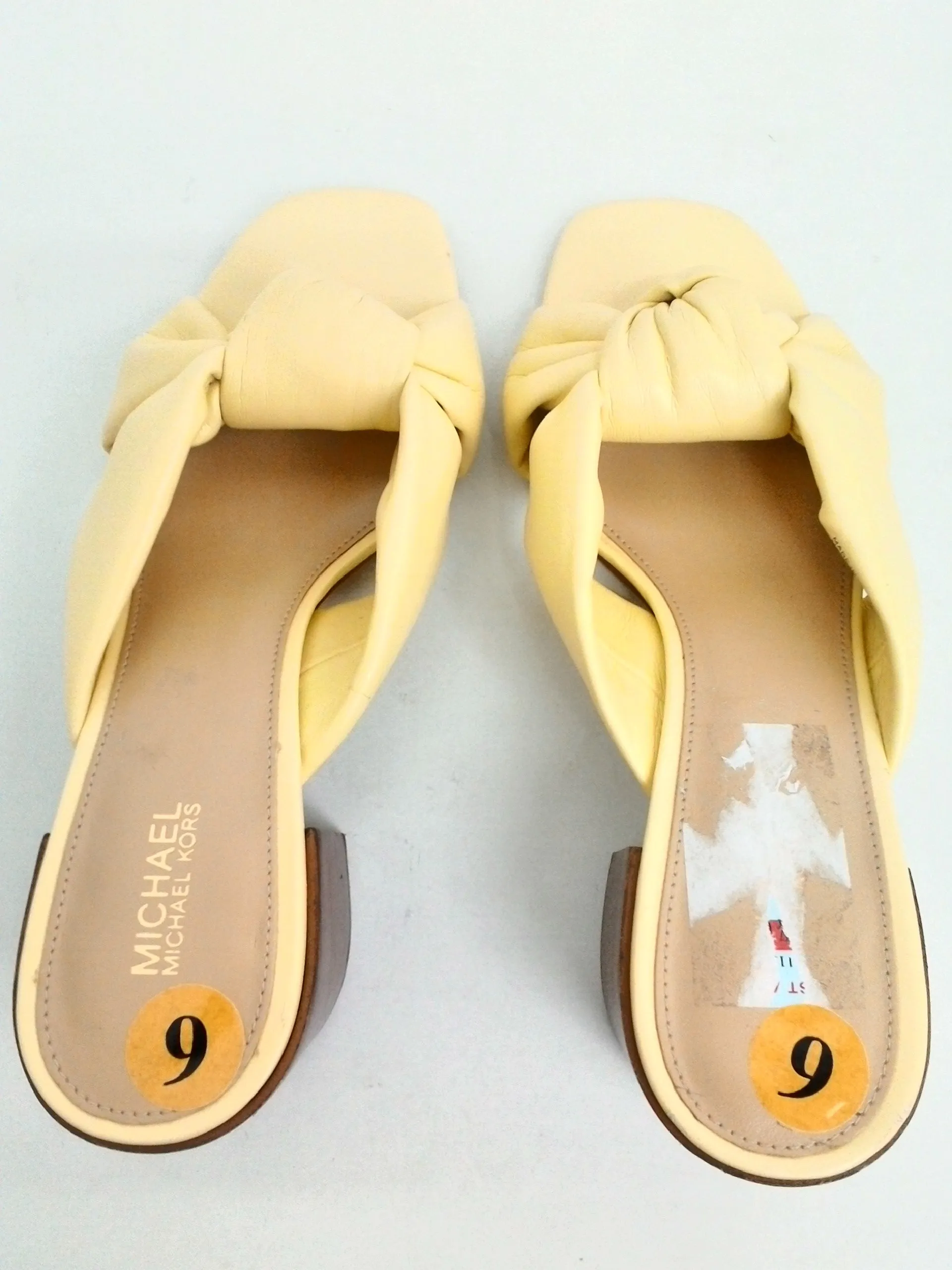 Michael Kors Women's Yellow Mules Size 6 M