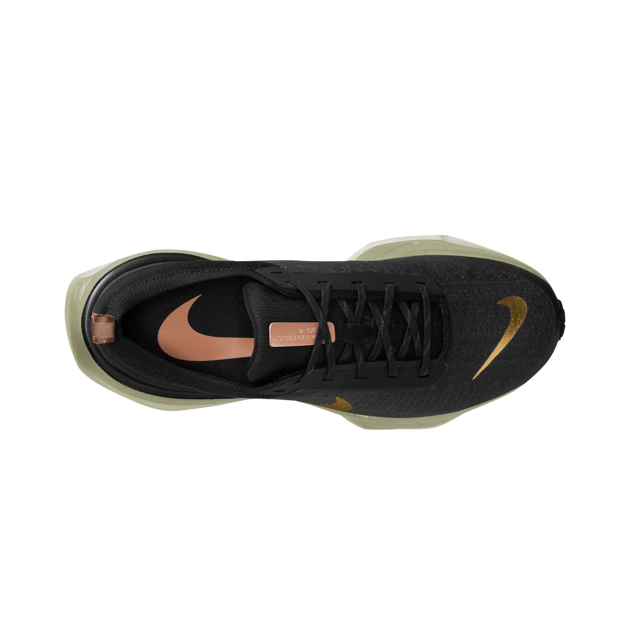 Nike | Men's Invincible 3 Road Running Shoes - Black/Bronzine-Olive