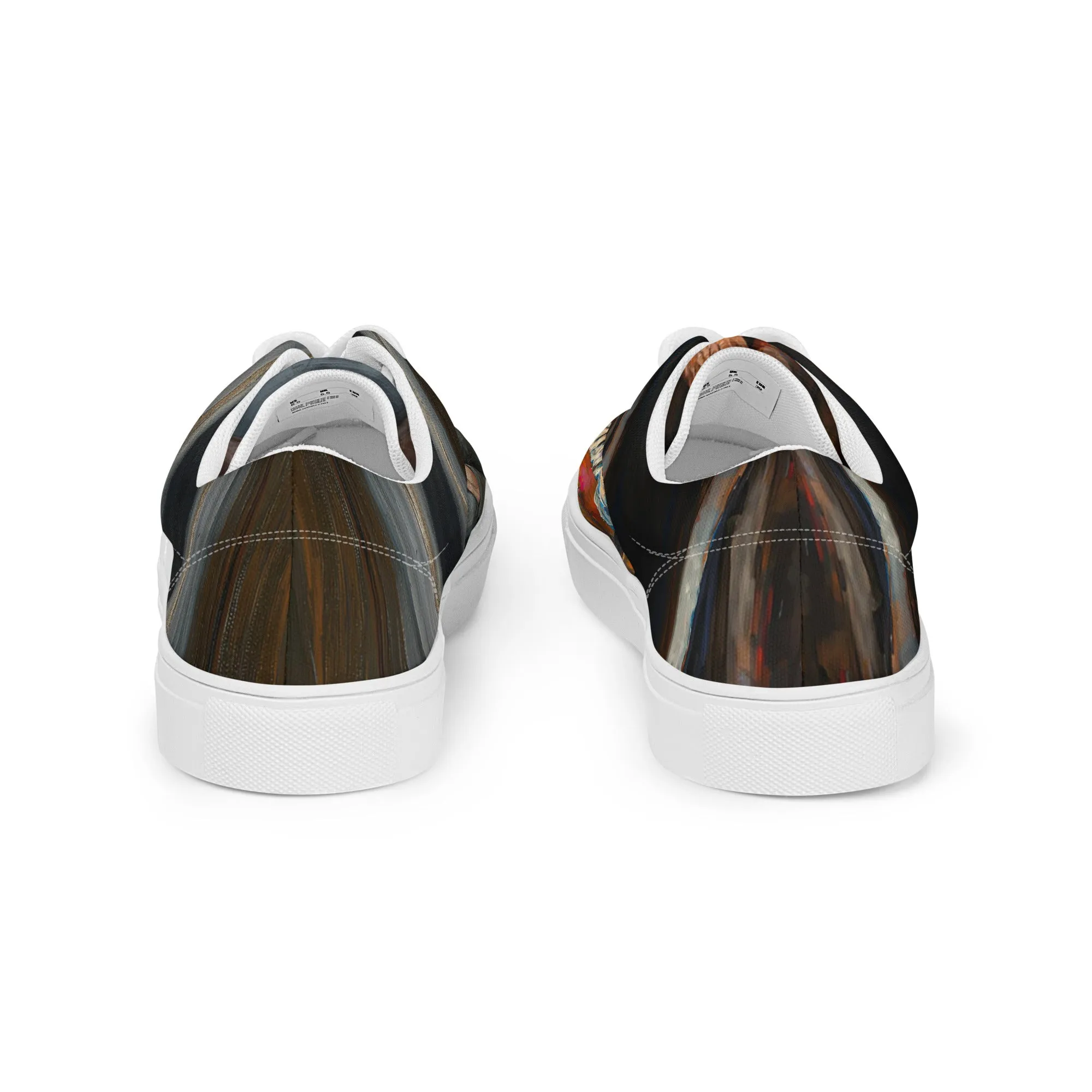 Opposite Glamour Women’s lace-up canvas shoes
