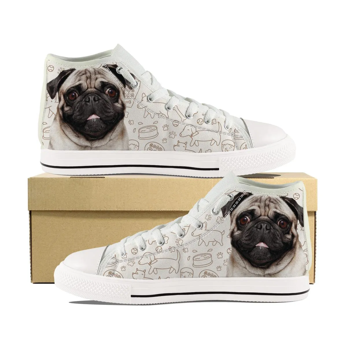 PUG CANVAS SHOES