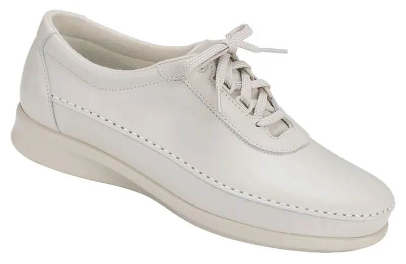 SAS Traveler Active Lace Up Shoe - Bone