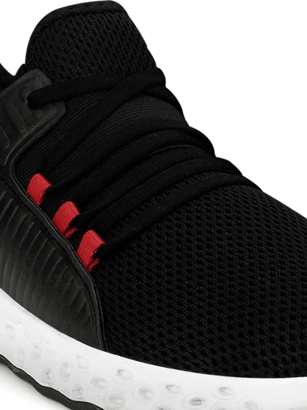 SELTOS Black Men's Running Shoes