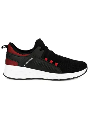 SELTOS Black Men's Running Shoes