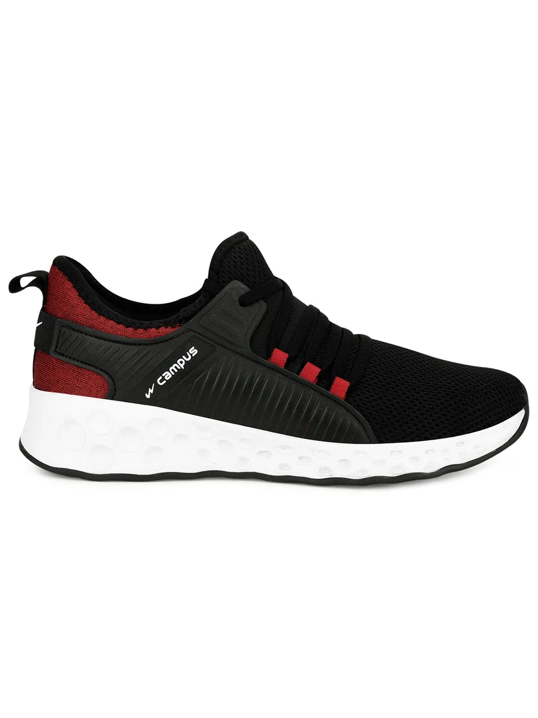 SELTOS Black Men's Running Shoes