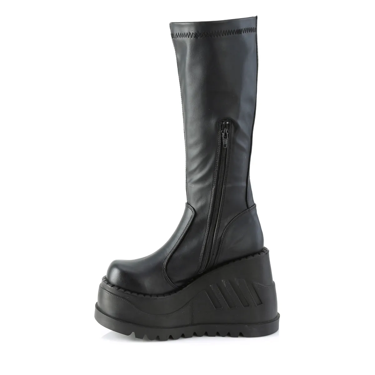 STOMP-200 Demoniacult Alternative Footwear Women's Knee High Boots