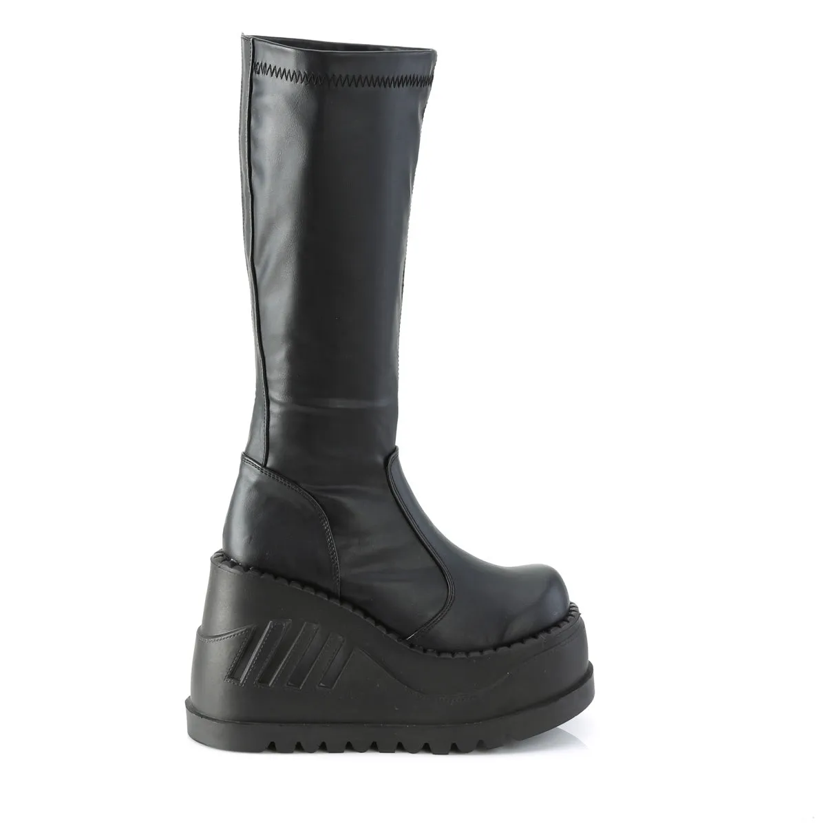 STOMP-200 Demoniacult Alternative Footwear Women's Knee High Boots