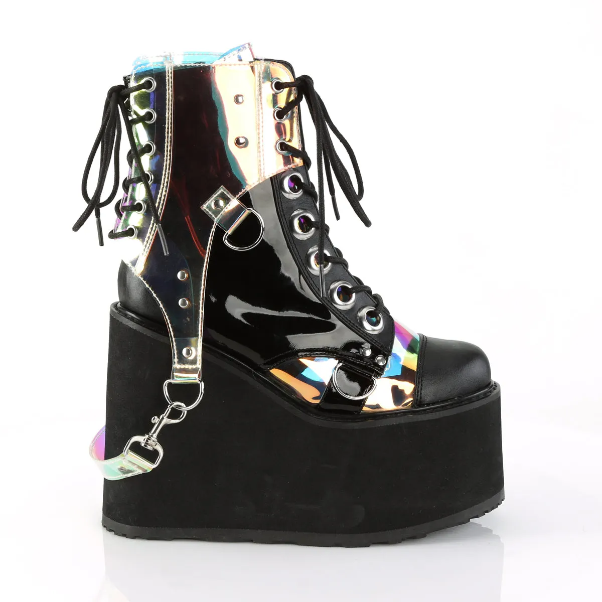 SWING-115 Demoniacult Alternative Footwear Women's Ankle Boots