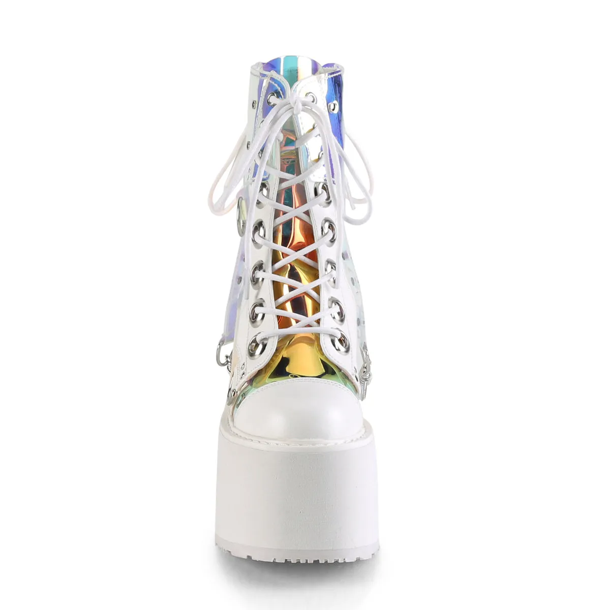 SWING-115 Demoniacult Alternative Footwear Women's Ankle Boots