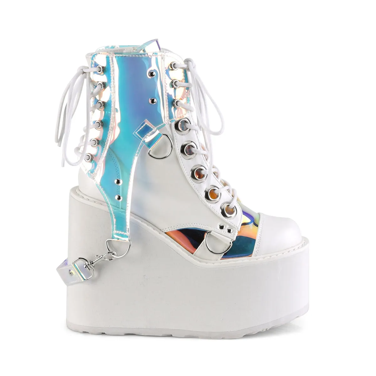 SWING-115 Demoniacult Alternative Footwear Women's Ankle Boots