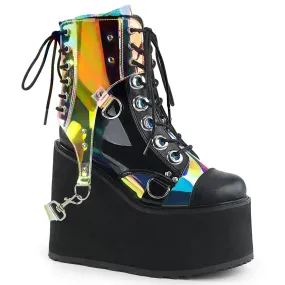 SWING-115 Demoniacult Alternative Footwear Women's Ankle Boots