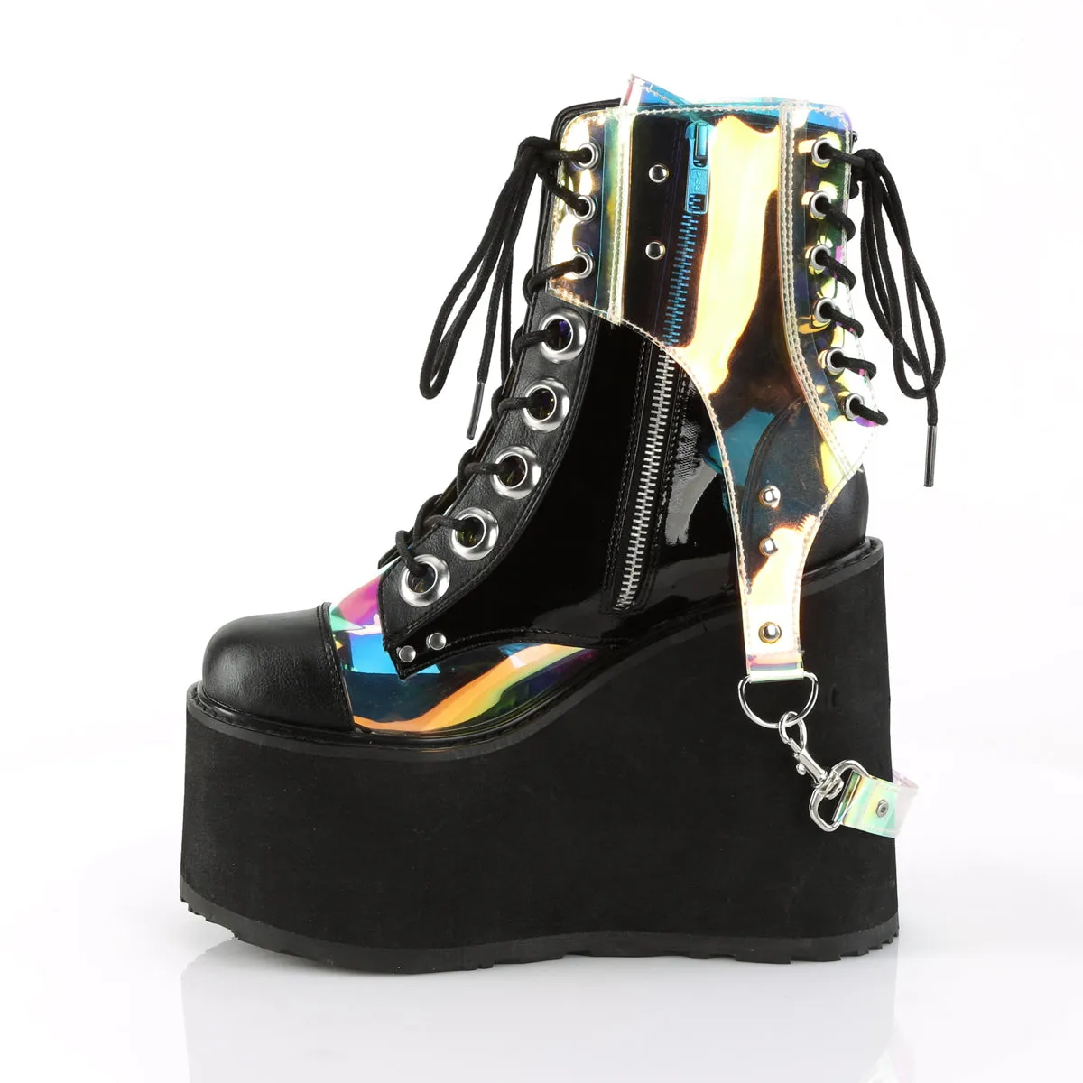 SWING-115 Demoniacult Alternative Footwear Women's Ankle Boots