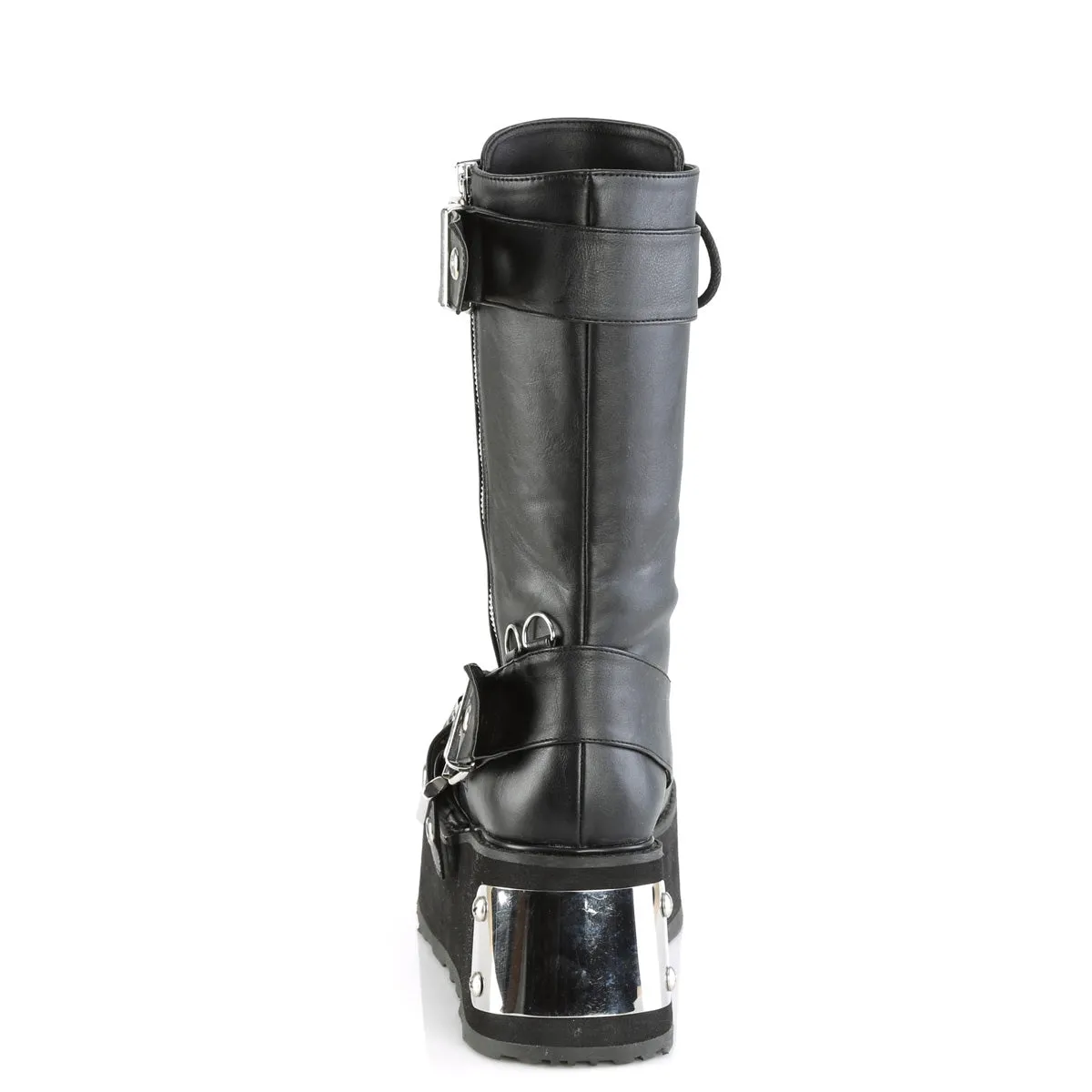 TRASHVILLE-250 Demoniacult Alternative Footwear Unisex Platform Boots