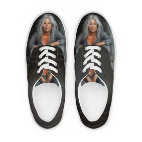 Unbroken Elegance Women’s lace-up canvas shoes