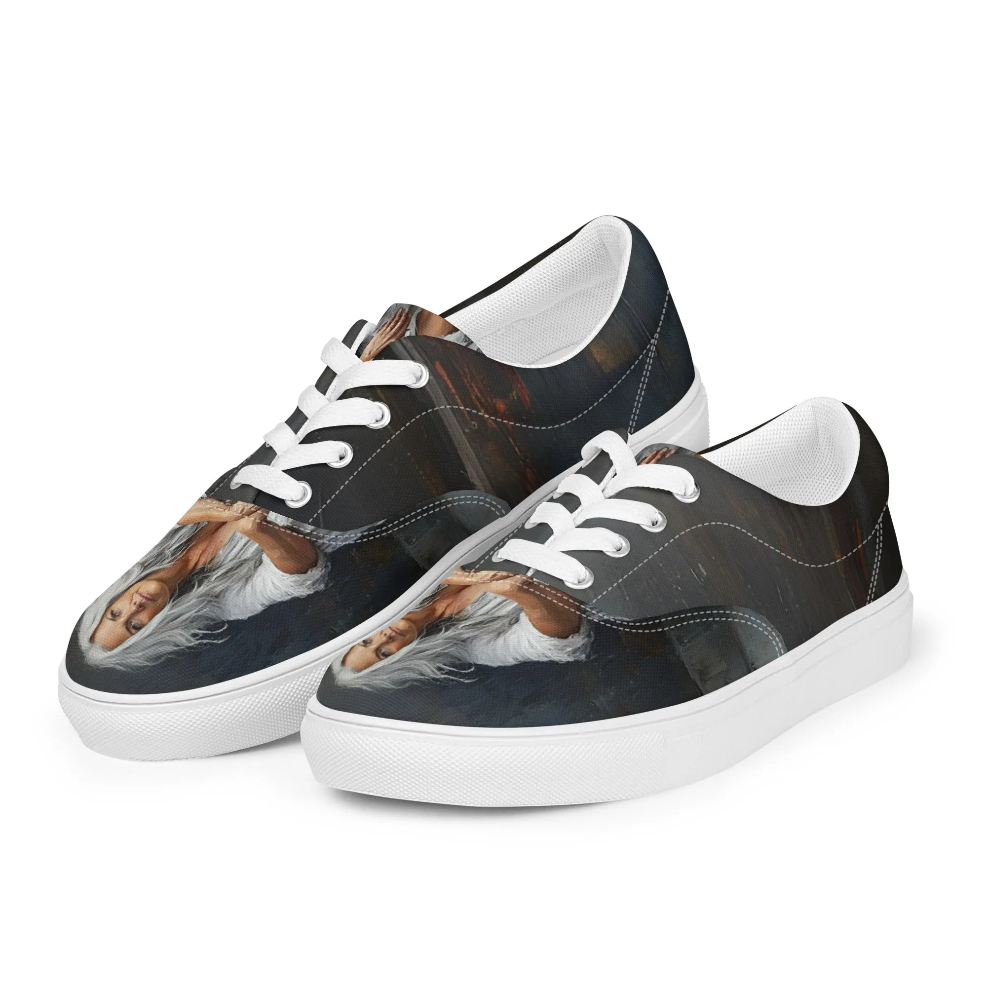 Unseen Glory Women’s lace-up canvas shoes
