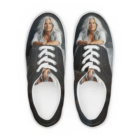 Unseen Glory Women’s lace-up canvas shoes
